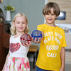Flying luminous ball for fun and interactive games