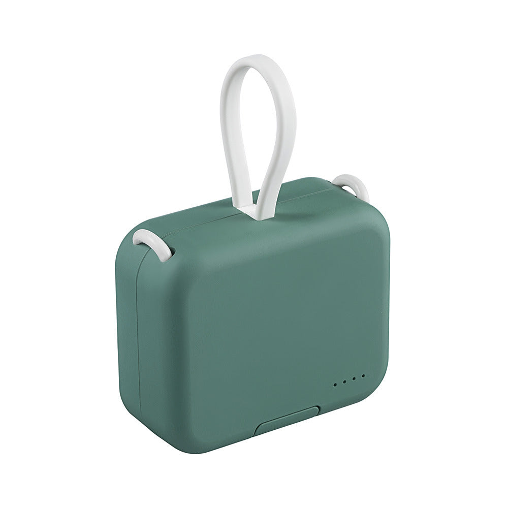 2 in 1 mini power bank - charge and watch at the same time!