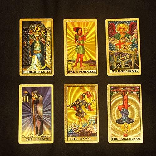 Discover the Mystical World of Tarot – MysticGold™ Gold Leaf Tarot Deck