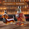 Creative dog-shaped whiskey bottle