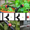 100 pieces Adjustable irrigation drippers (free hole opener)