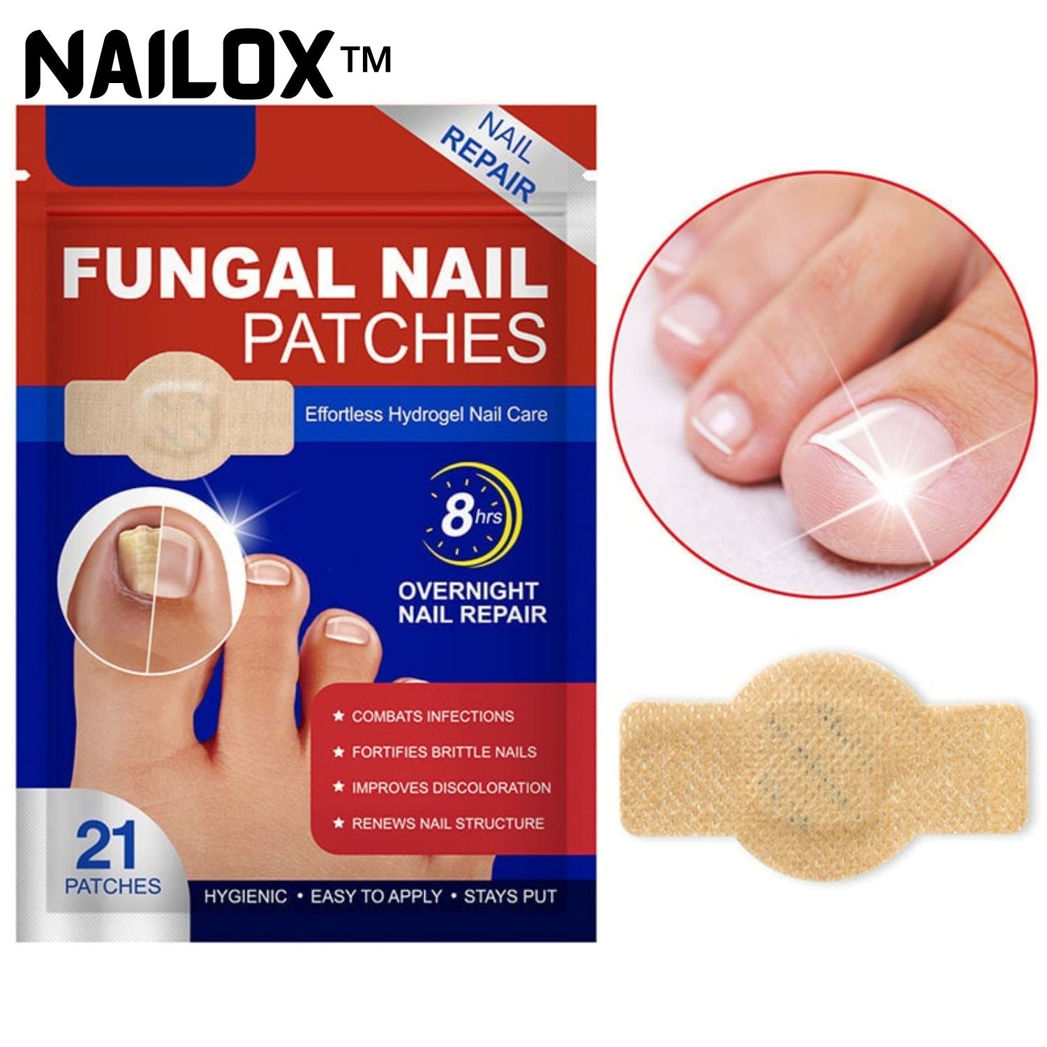 1+1 FREE | Nailox™ – Fast & Discreet Nail Fungus Treatment