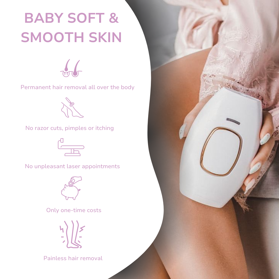 Glow Soft™ Painless Hair Removal