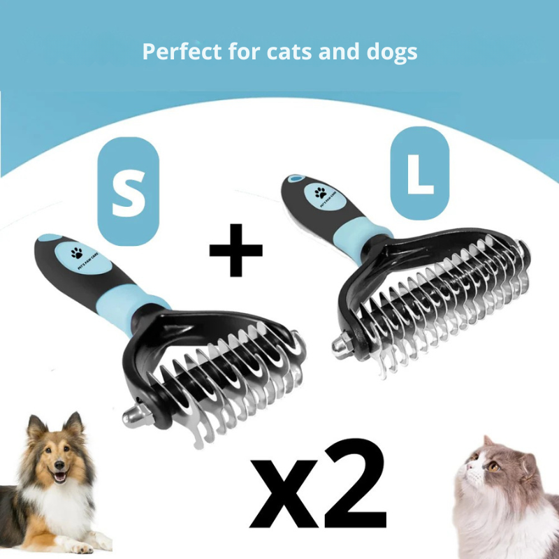 PawPerfect Anti-Shedding Brush - The Fastest & Easiest Way to Remove Loose Hair, Tangles & Knots!