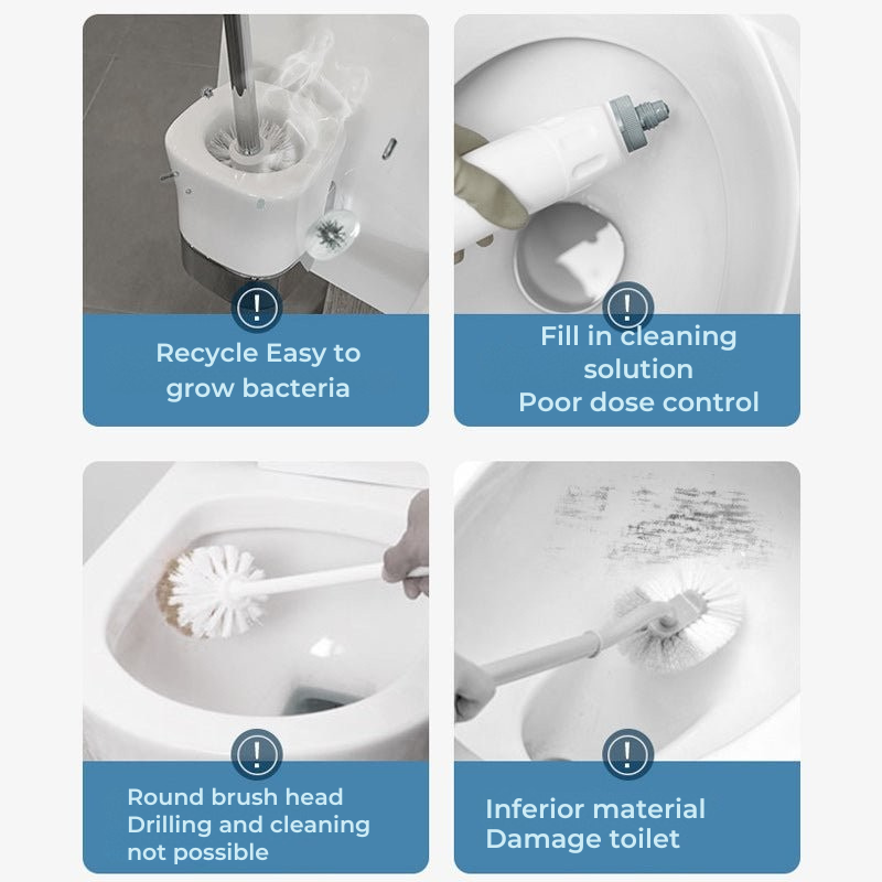 Klavura - Put an end to the same old dirty toilet brush!