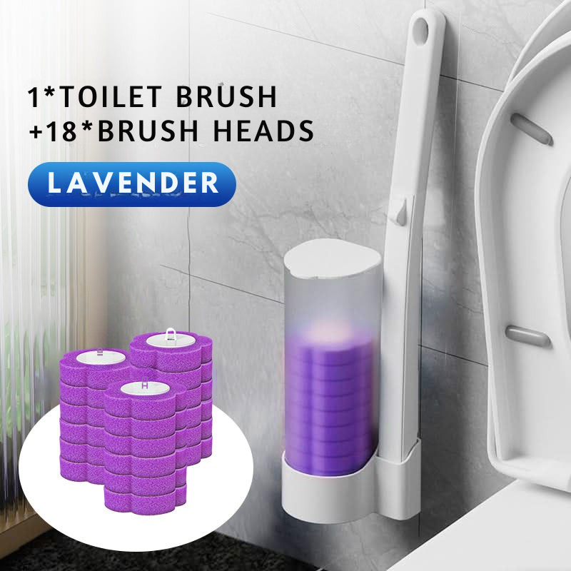 【LAST DAY SALE】Toilet brushes with detergent