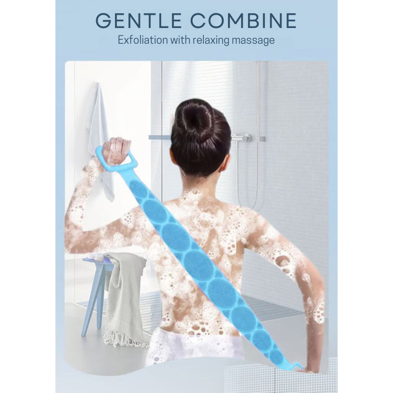 Silicone Bath Belt Scrub Brush