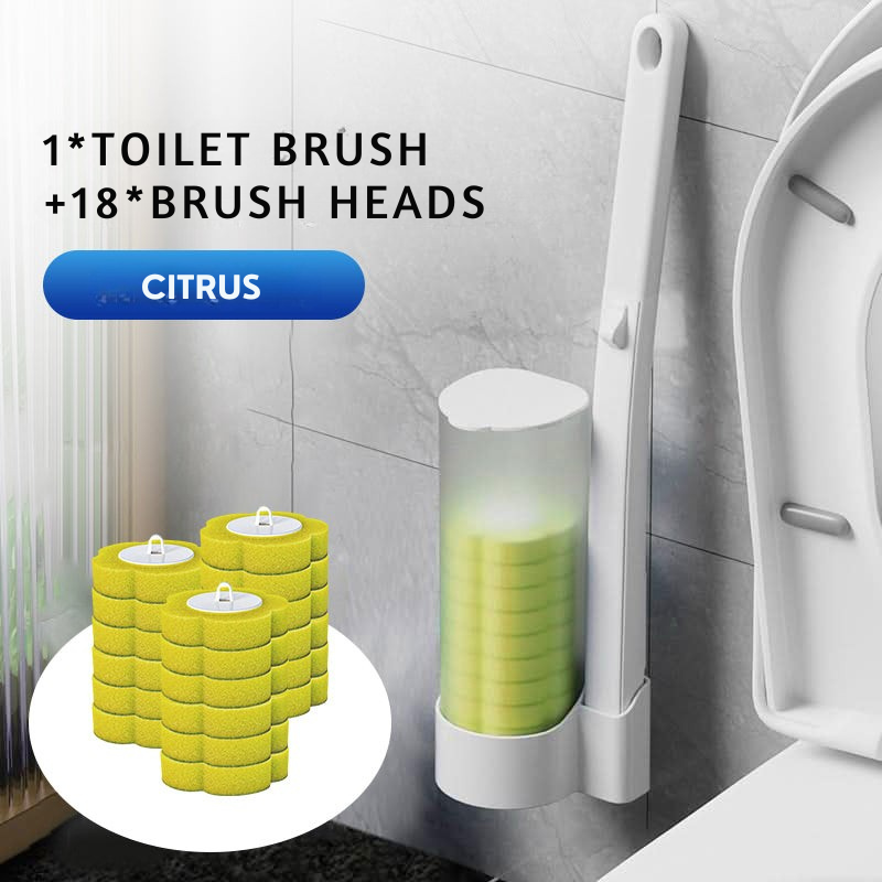 【LAST DAY SALE】Toilet brushes with detergent