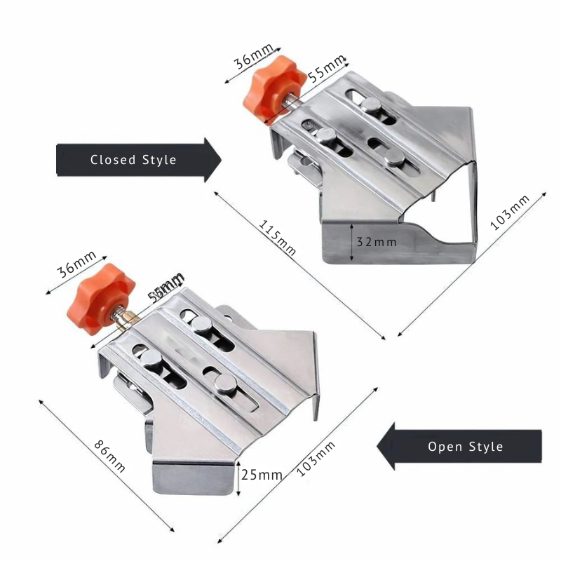 1+1 FREE | PreciseAngle™ - Stainless steel corner clamps [Last day discount]