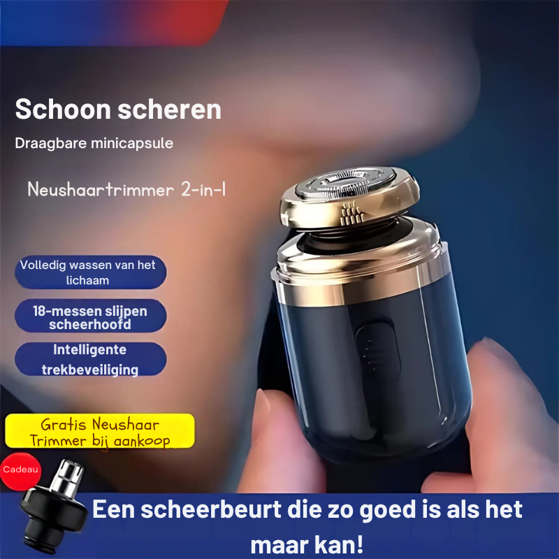 SmoothTrim | Wireless Electric Shaver for Men