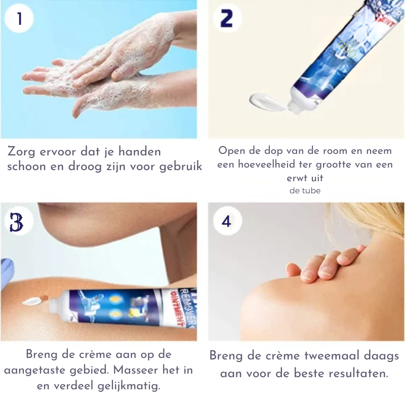 Crème voor Directe Verwijdering van Onzuiverheden op de Huid