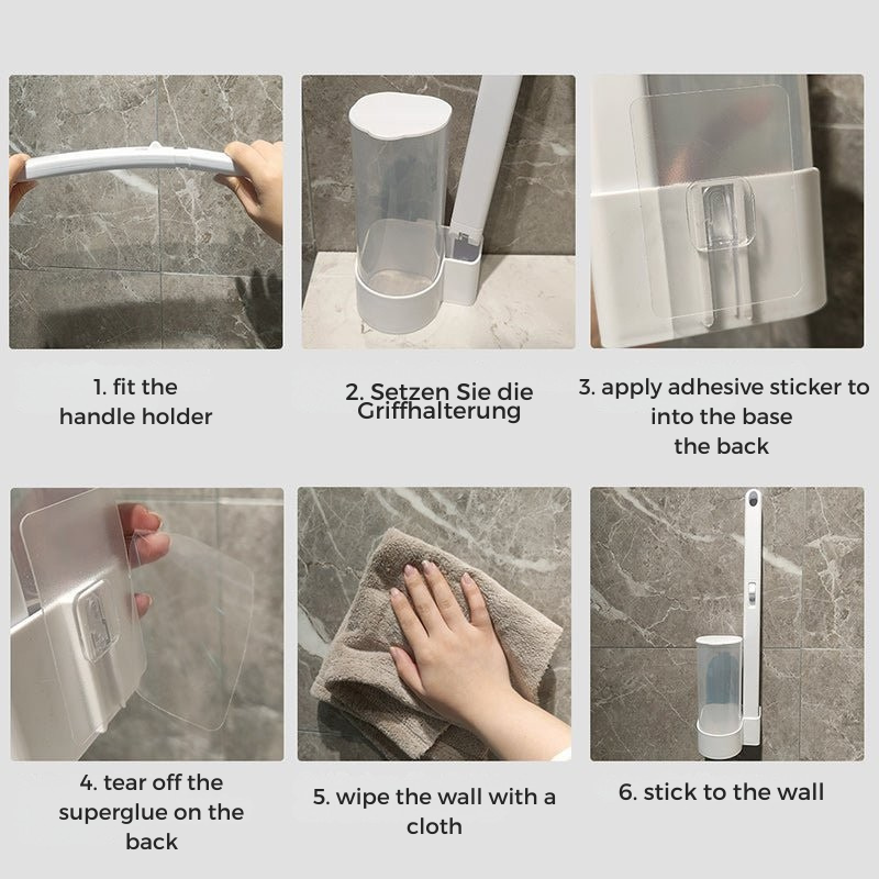 Klavura - Put an end to the same old dirty toilet brush!