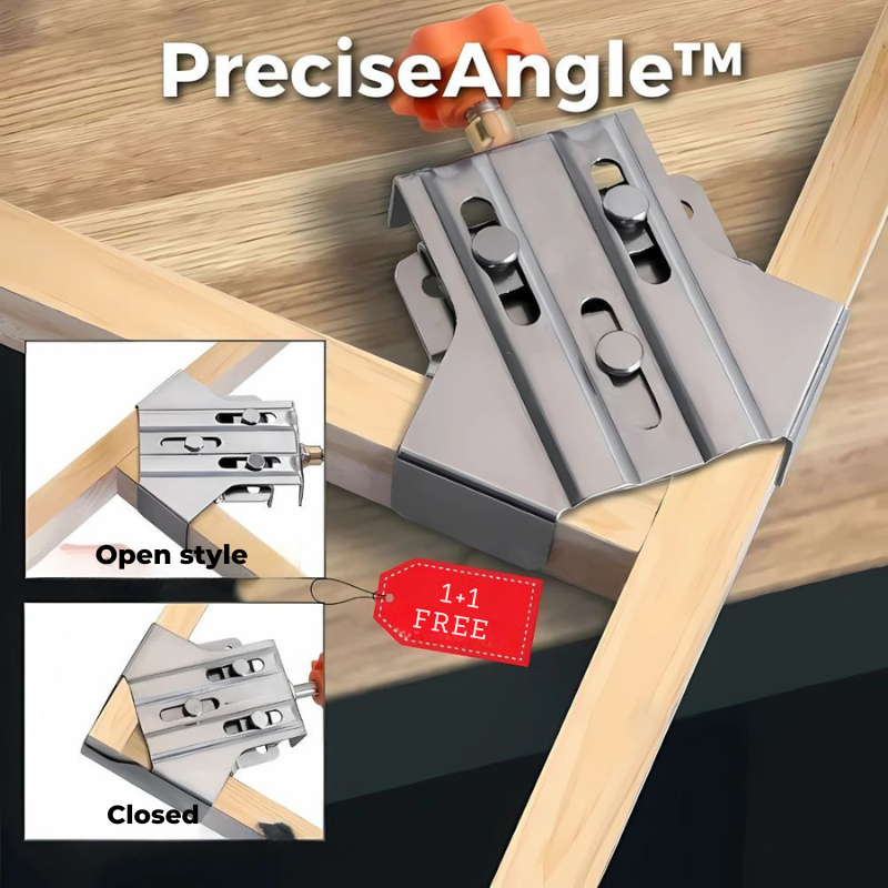 1+1 FREE | PreciseAngle - Stainless steel corner clamps [Last day discount]