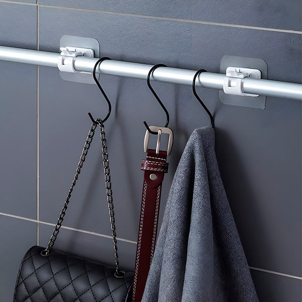 Practical hooks for easy and organized storage (x4)