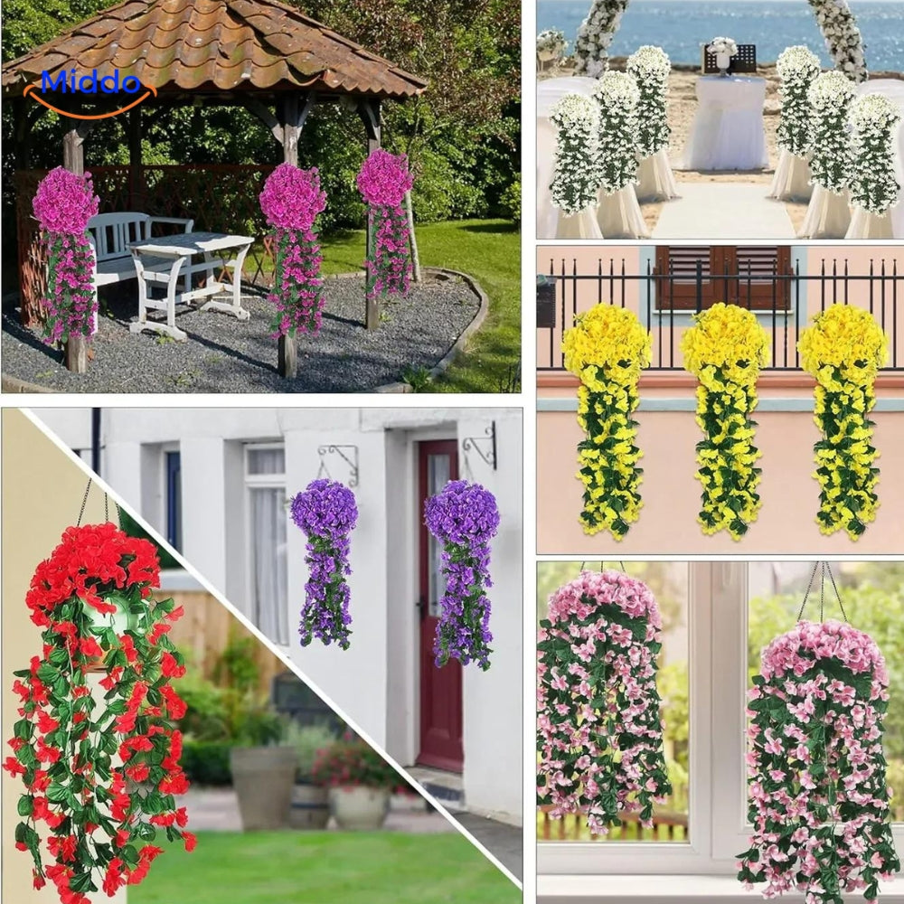 Charming Orchid Cascade | Artificial Flowers for Every Occasion and Every Season
