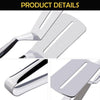 Double-sided shovel clamp in stainless steel