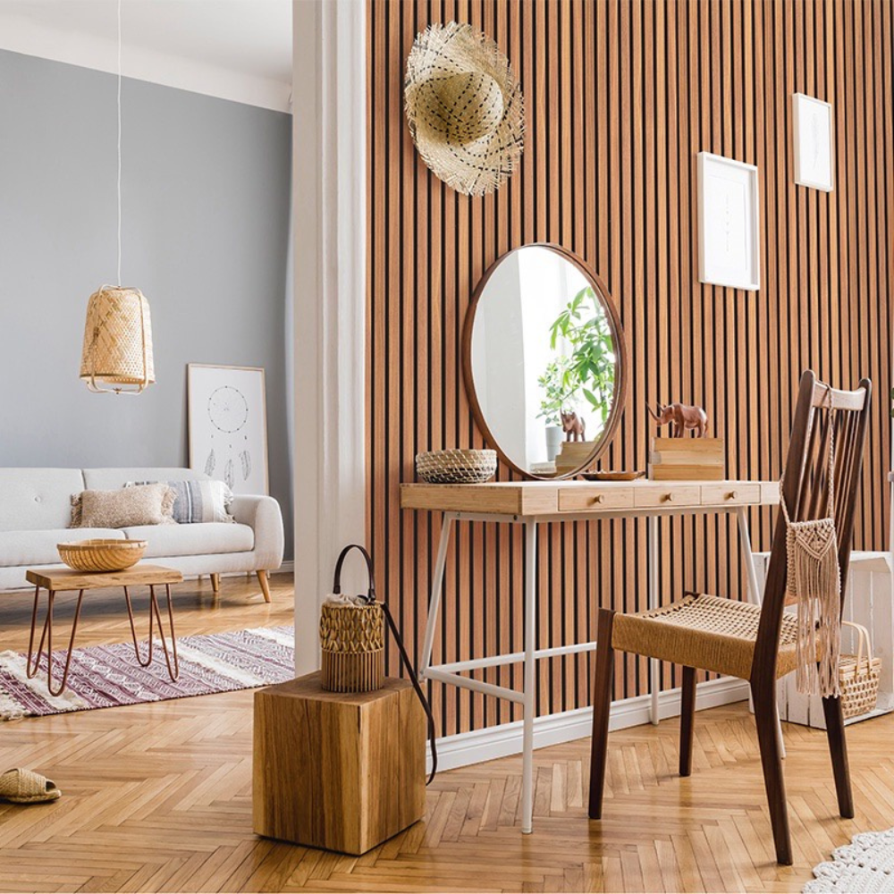 Decorative Adhesive Roll with Wood Plank Style - 10 Meters