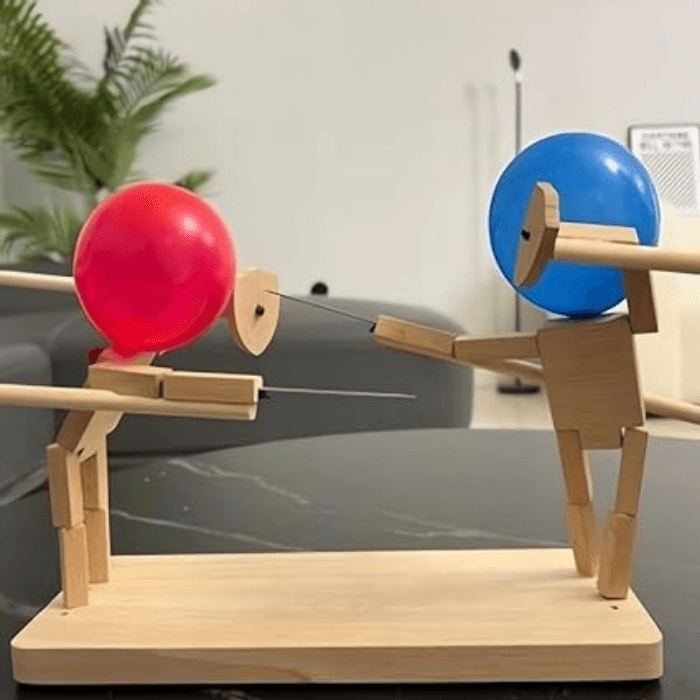 ScreenPuppets - Handmade from wood
