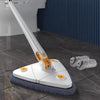 Triangular 360-degree cleaning mop