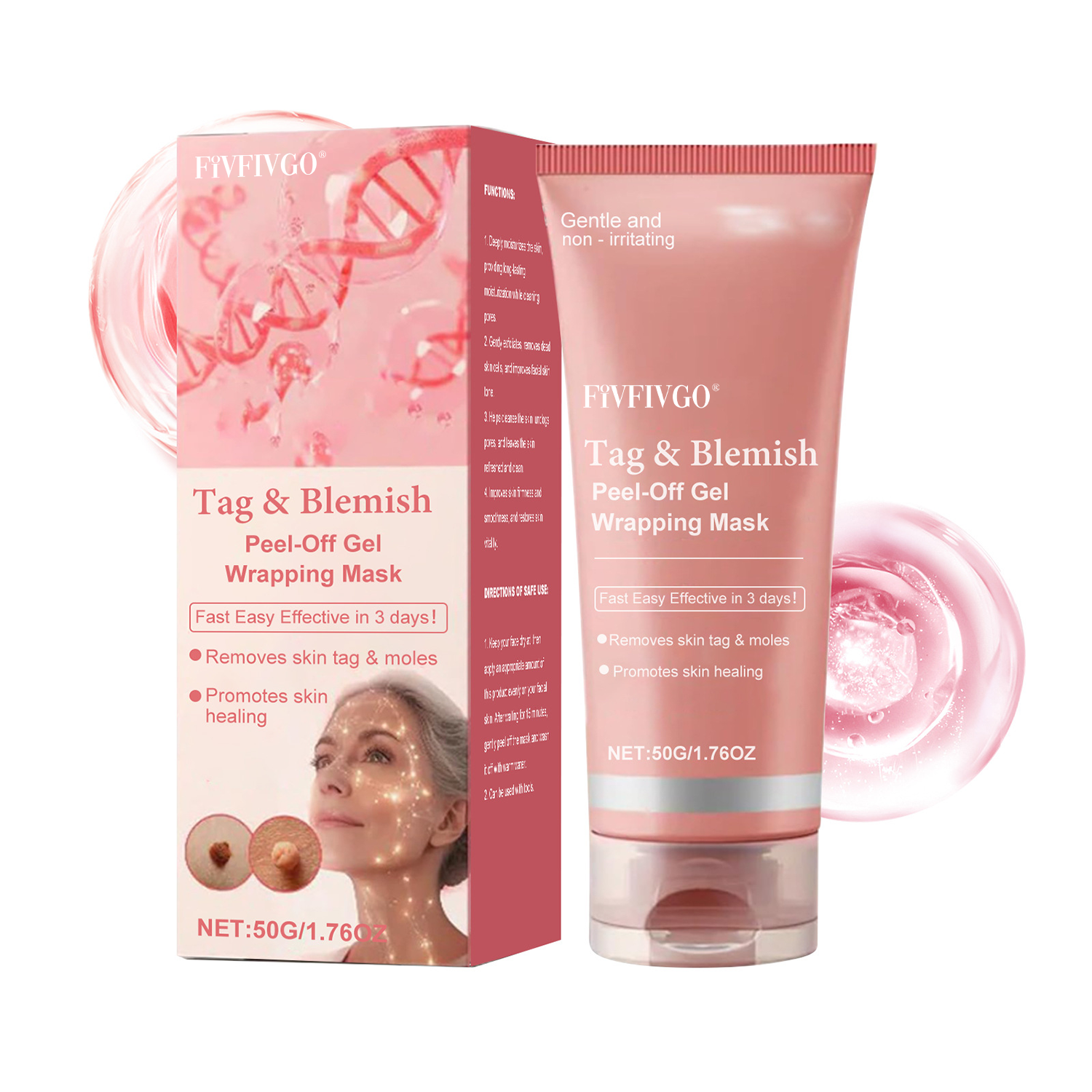 Fivfivgo® Tags & Blemish Peel-Off Wrapping Mask