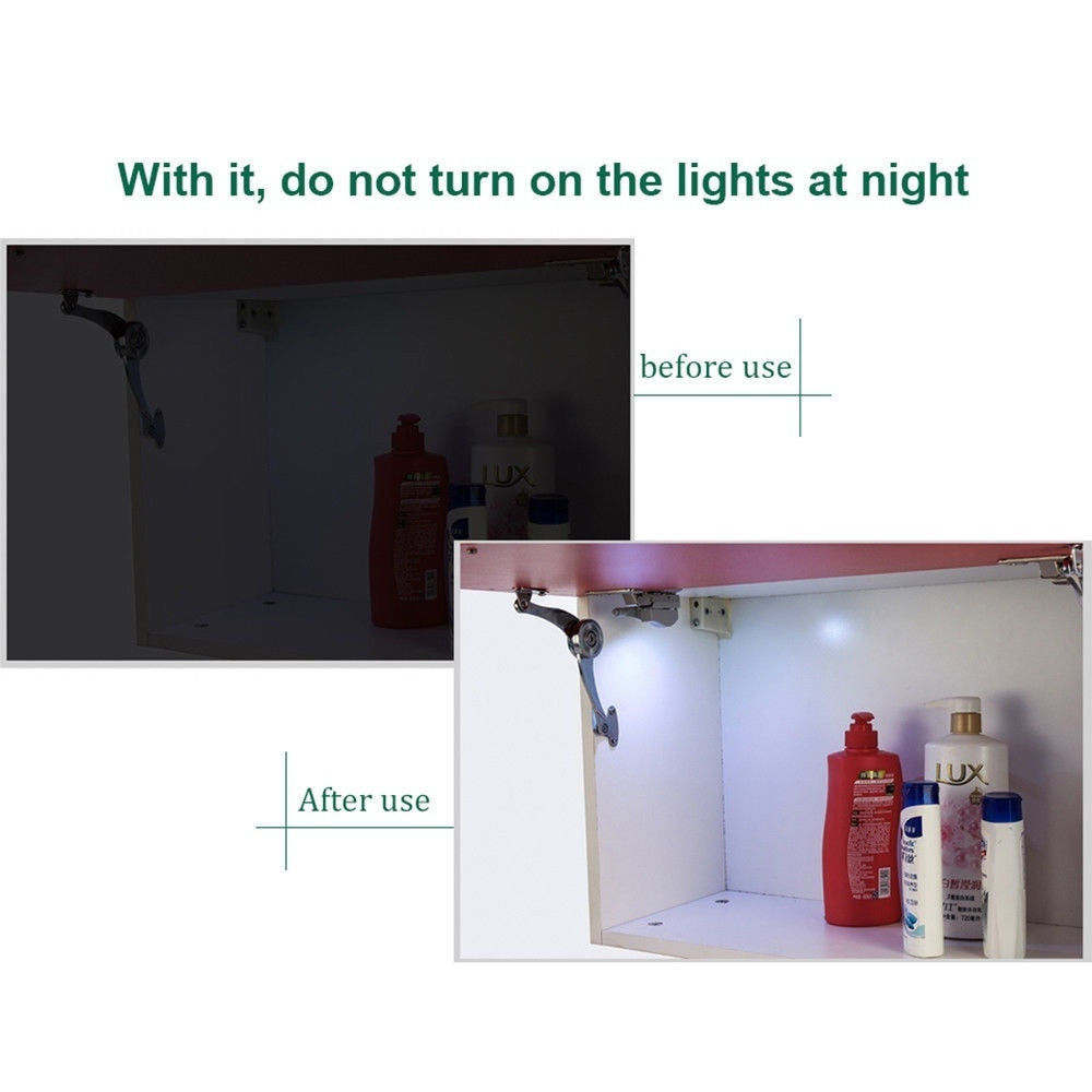 Illuminate your cabinets automatically with ease