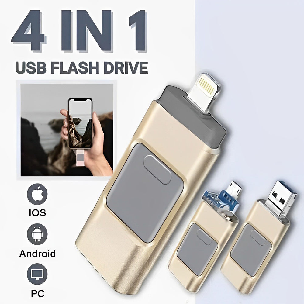 4-in-1 high-speed USB multi-drive flash drive