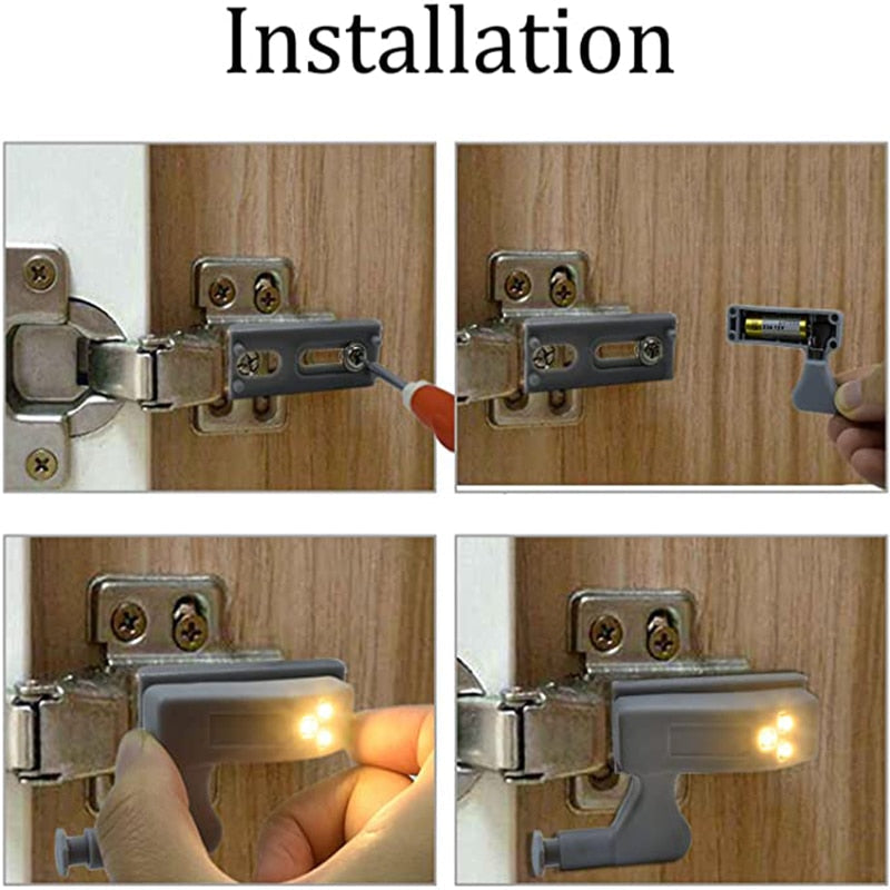Illuminate your cabinets automatically with ease