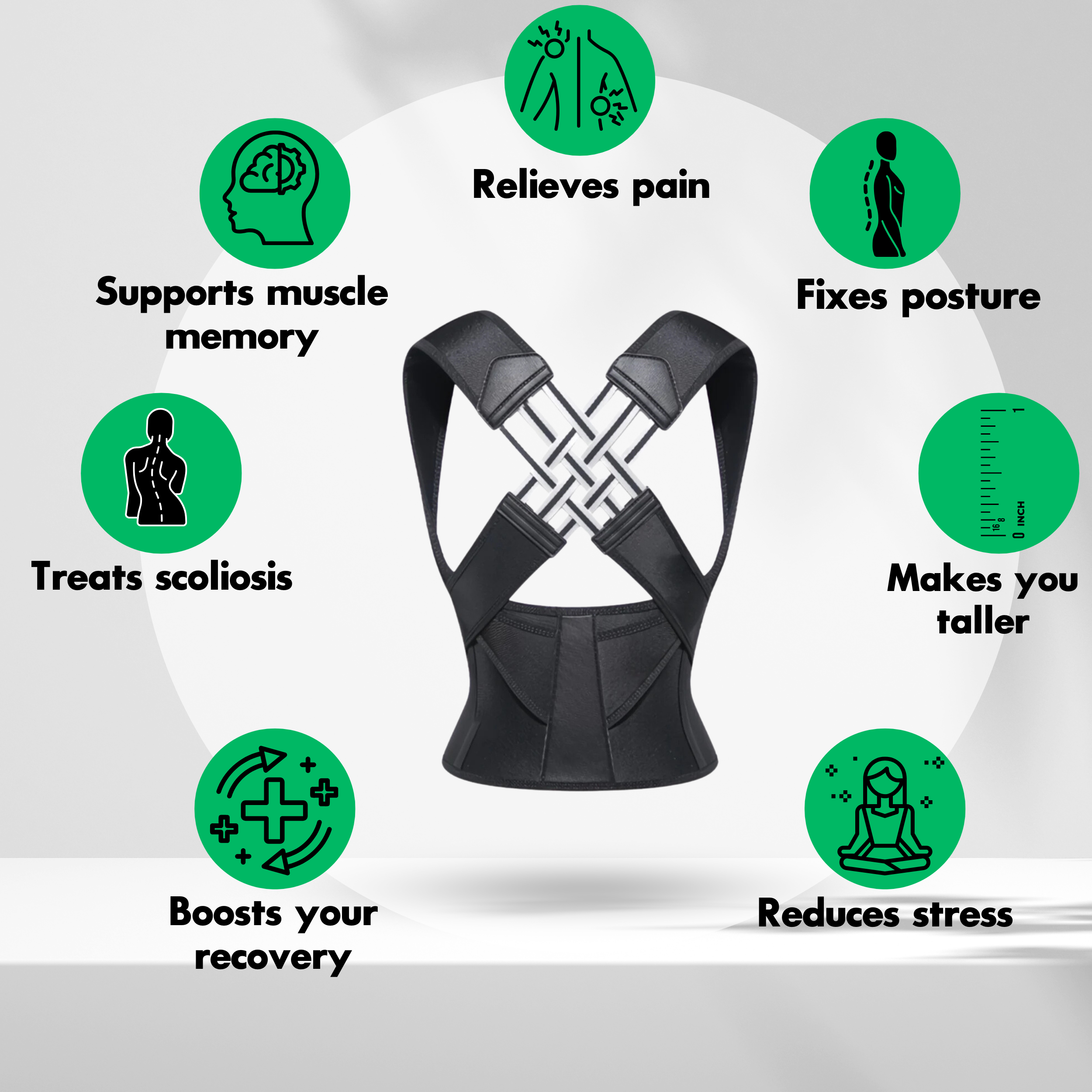 PosturaFlex™ | Immediate posture correction