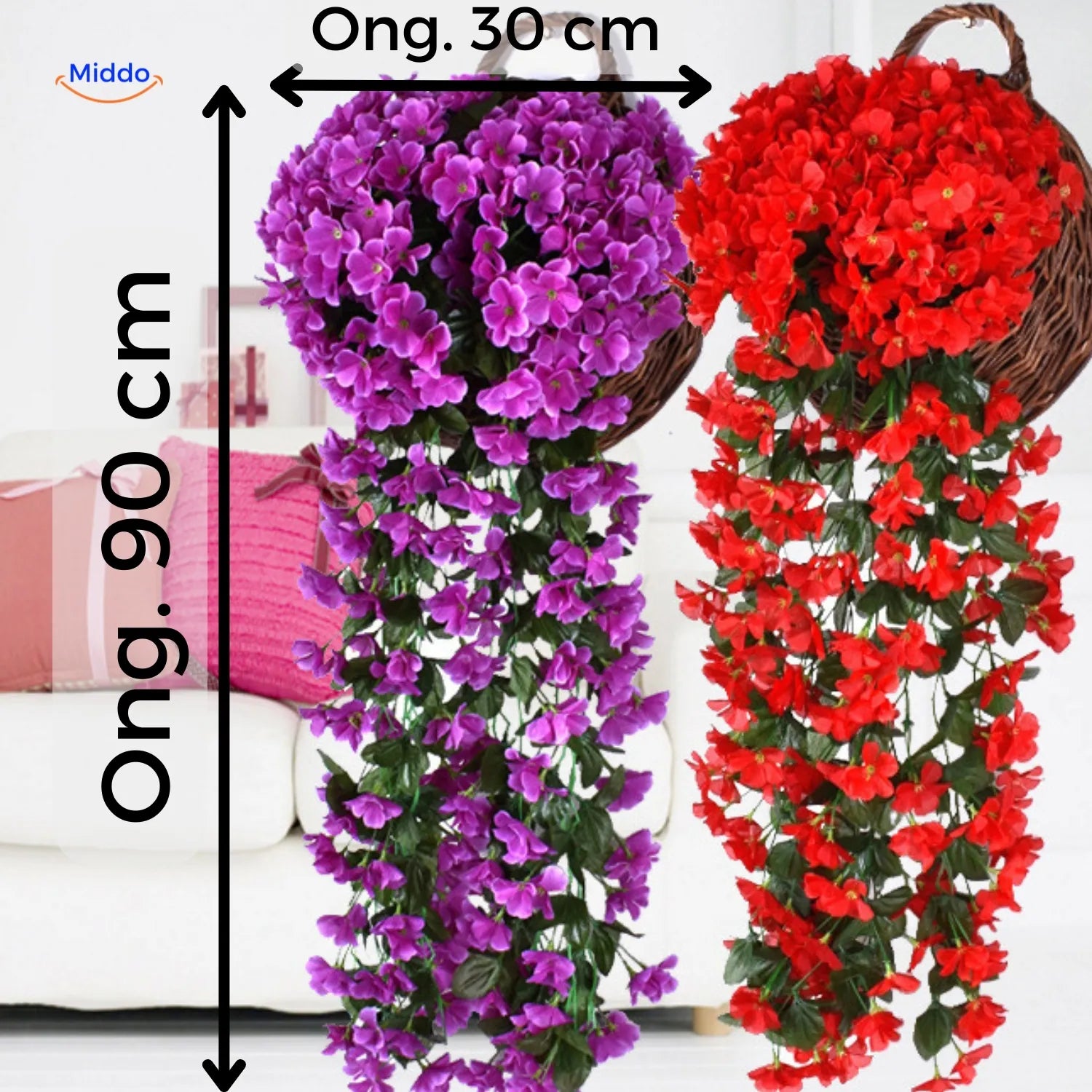 Charming Orchid Cascade | Artificial Flowers for Every Occasion and Every Season