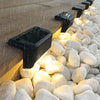 Ultra-powerful LED solar lamp for outdoor use