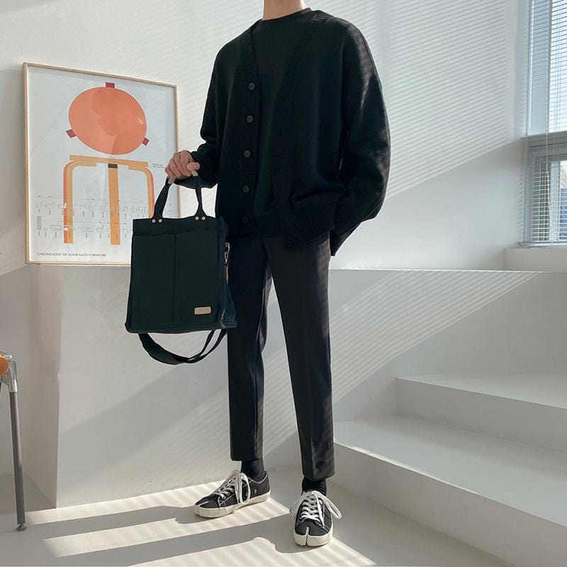 KNITTED CARDIGAN - Elegant men fashion