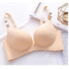 Lifting bra for discreet, natural curves