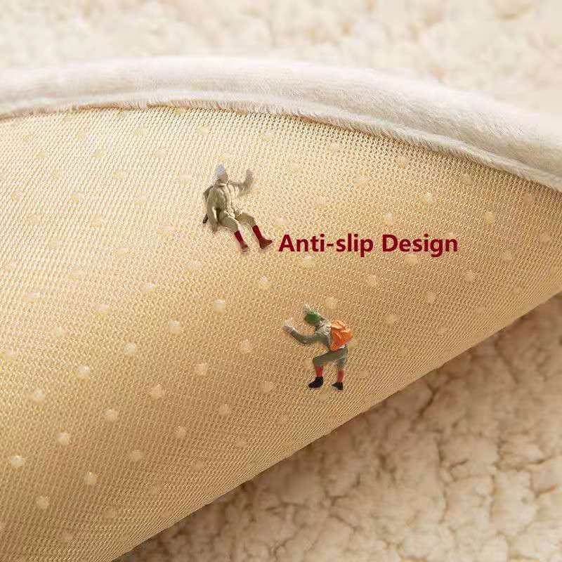 Ultra Soft Lamb Cashmere Sofa Cover - Plush & Non-Slip