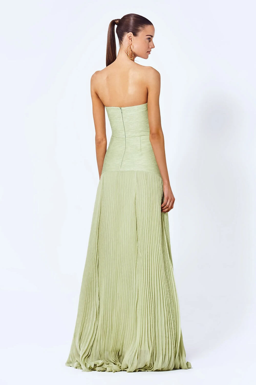Flowy Green Long Dress