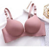 Lifting bra for discreet, natural curves