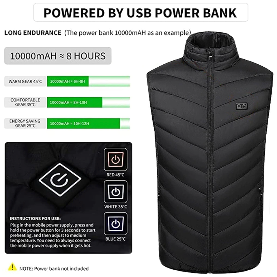BodyWarmer - Slim Heated Vest