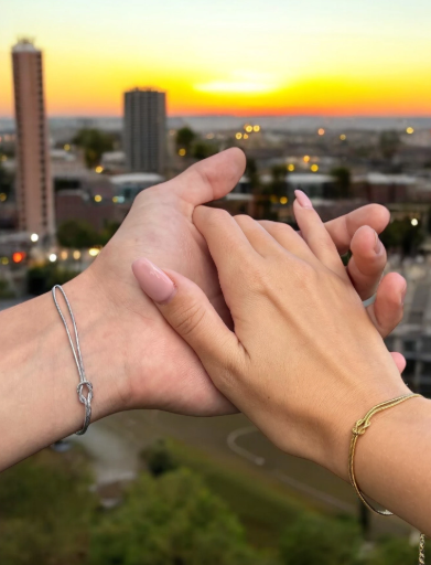 Soulbound - Bonding Liefdesknoop Armband
