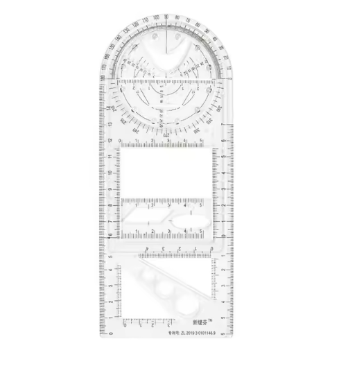 ArcSketch™ – Multi-Function Drawing Ruler, Precision and Creativity