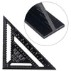 Triangle Ruler - Aluminum Alloy Triangle Ruler For Woodworking