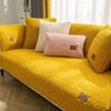 Ultra Soft Lamb Cashmere Sofa Cover - Plush & Non-Slip