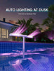 Solar Pool Fountain with LED & Double Spray Arch – For Nighttime Pool Magic