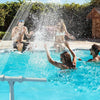 Solar Pool Fountain with LED & Double Spray Arch – For Nighttime Pool Magic