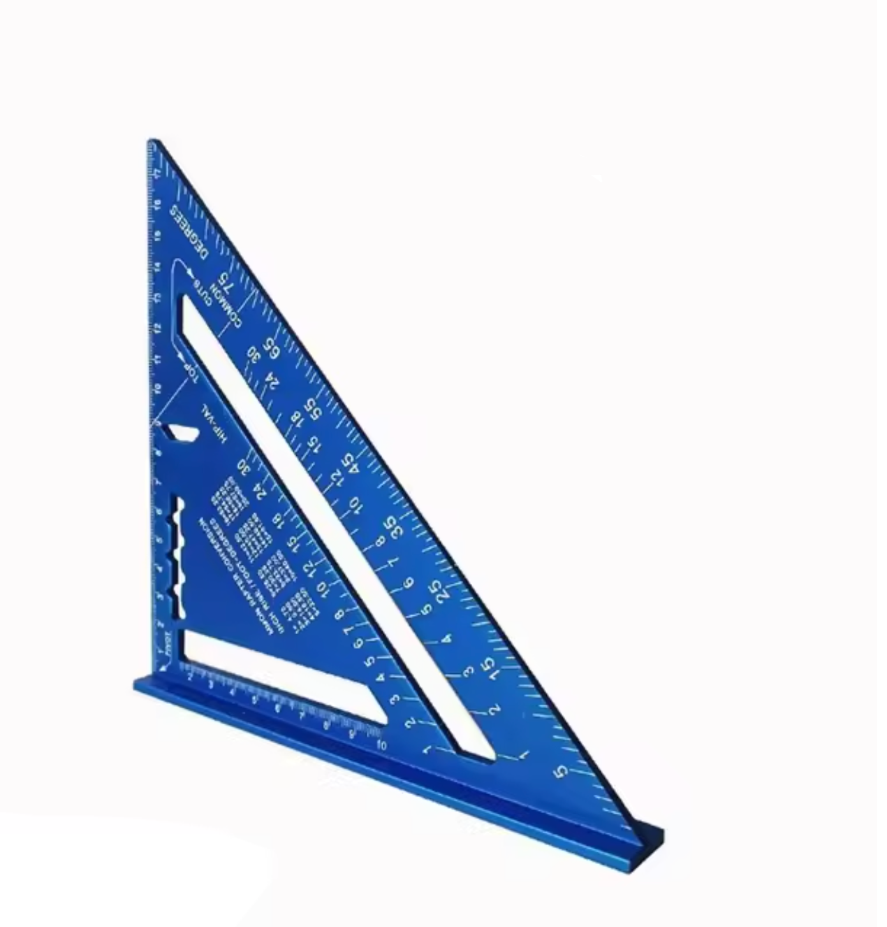 Triangle Ruler - Aluminum Alloy Triangle Ruler For Woodworking