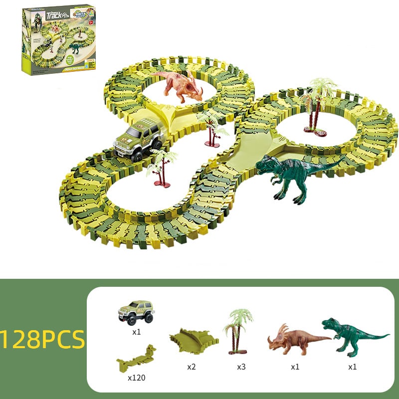 Trails track™ FlexibleTrack - Flexible Rail Track Toy Set