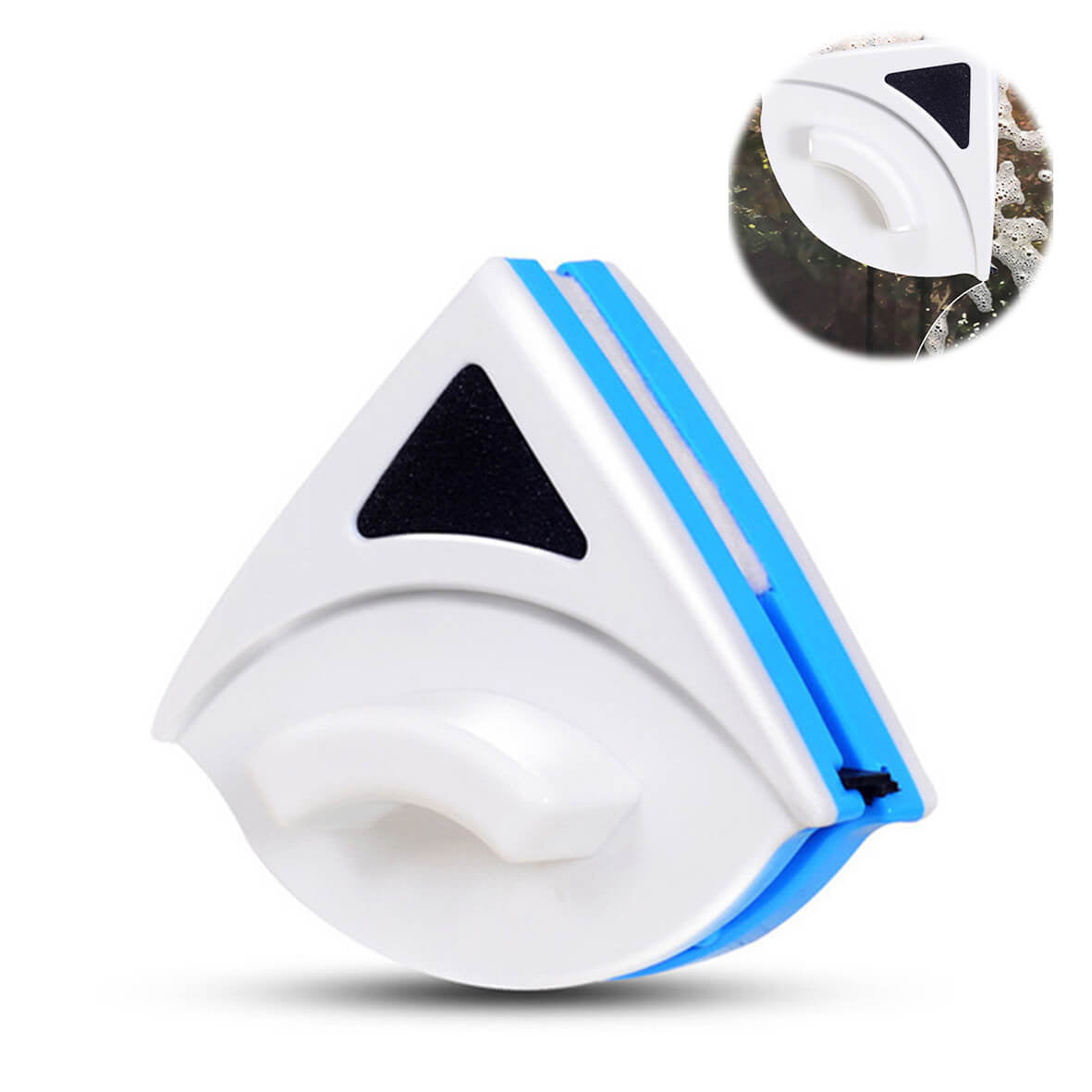 Triangular Magnetic Window Cleaner