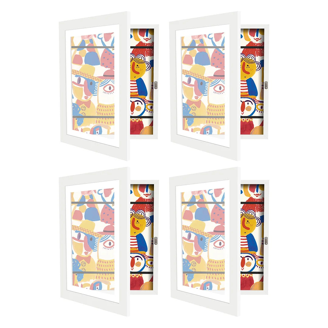 KreativFrame™ - Photographer's frame | For children's artwork - space for up to 150 drawings