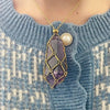 Crystal stone holder necklace - free (crystal) gift included🎁