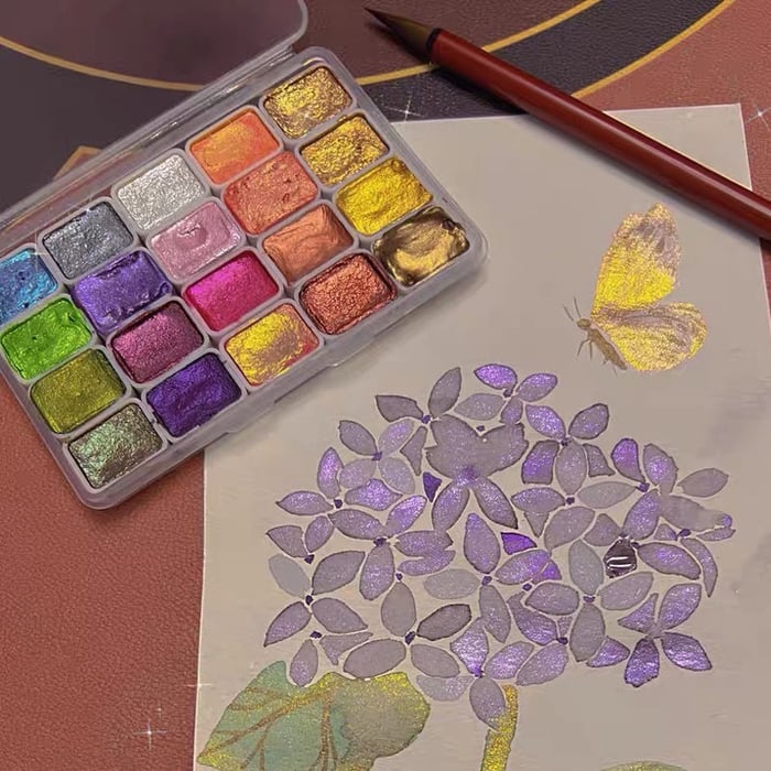 GlowMax Watercolor Paint Set I Last Day 50% OFF🔥