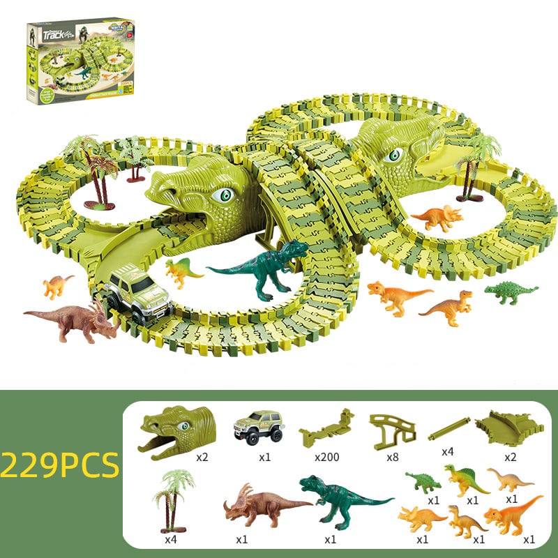 Trails track™ FlexibleTrack - Flexible Rail Track Toy Set