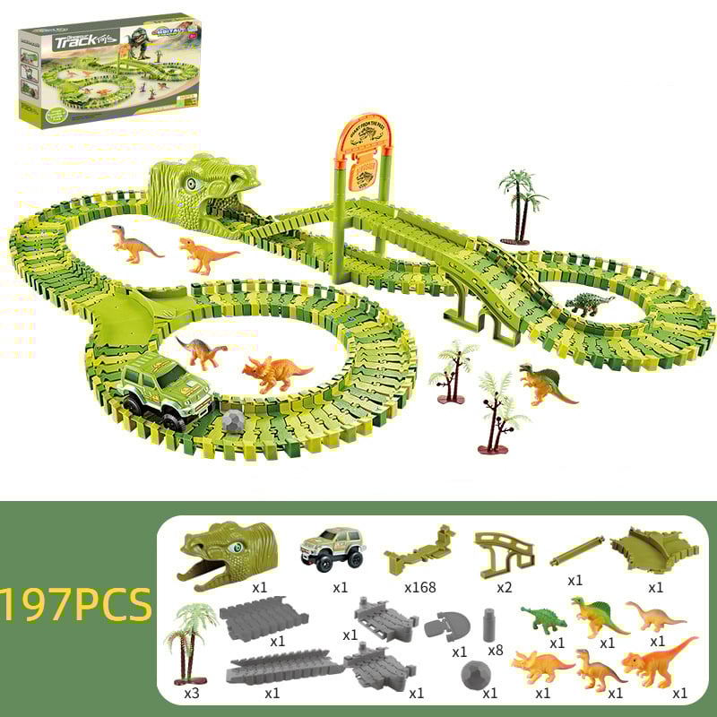 Trails track™ FlexibleTrack - Flexible Rail Track Toy Set